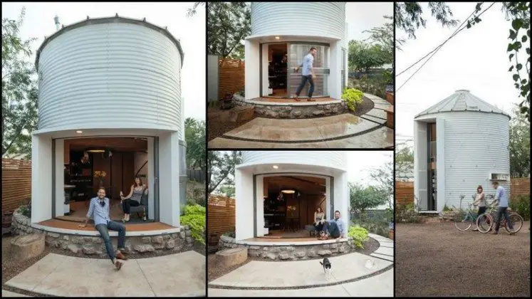 zillow grain silo house