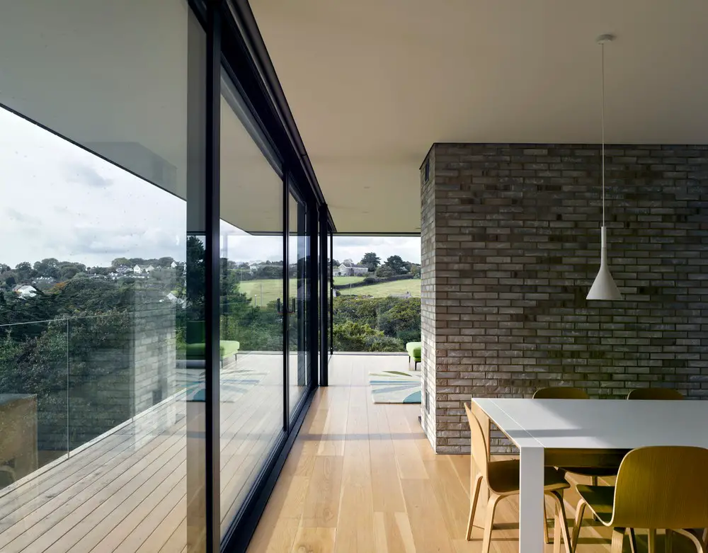 Floor to ceiling windows allow easy access to the stunning views.
